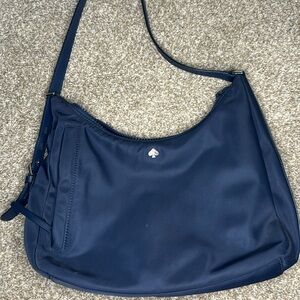 Kate Spade Nylon shoulder bag with silver accents